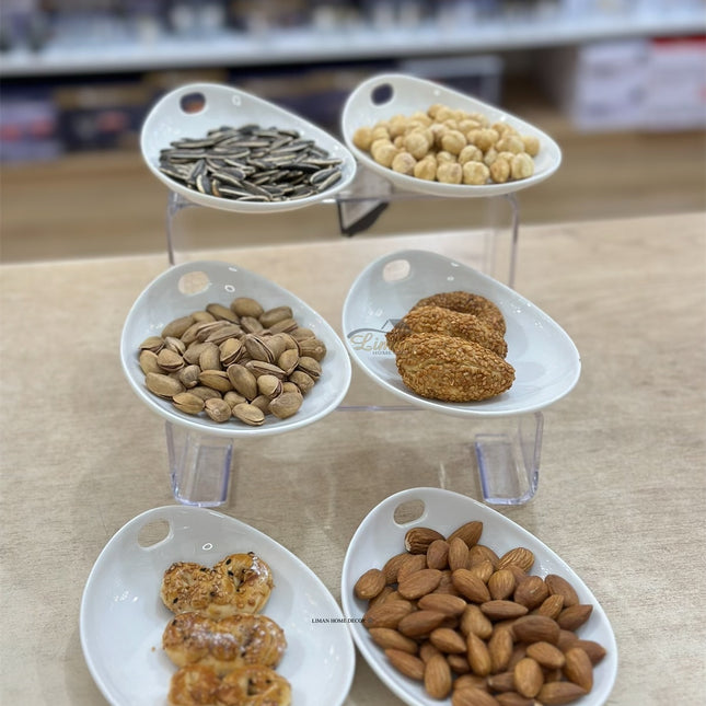 ACR ACR BIANCO PERLA SERVEERBORD 14 CM 6 DELIG