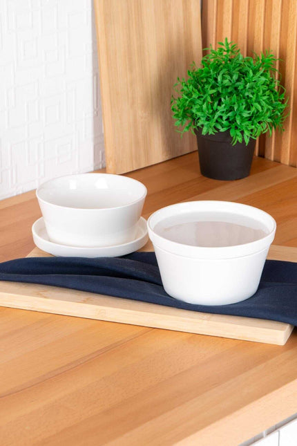 ACR ACR BIANCO PERLA SERVEERKOM MET DEKSEL 14,5CM