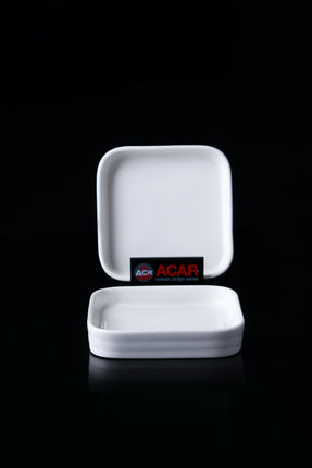 ACR ACR Bianco Perla Vierkant Serveer Bord / Thee Onderlegger 6 Delig