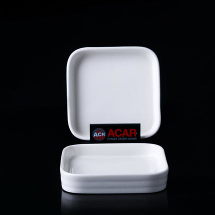 ACR ACR Bianco Perla Vierkant Theeset 18 Delig | 6 Persoons