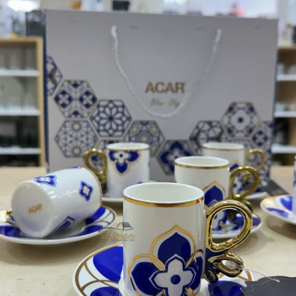 ACR ACR Blue Sky Espressoset 12 Delig | 6 Persoons