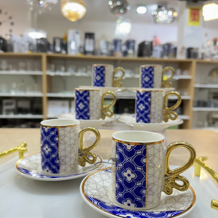 ACR ACR Blue Sky Espressoset 12 Delig | 6 Persoons