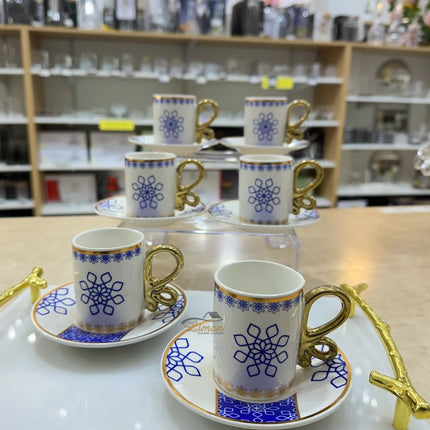 ACR ACR Blue Sky Espressoset 12 Delig | 6 Persoons