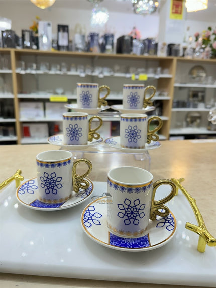 ACR ACR Blue Sky Espressoset 12 Delig | 6 Persoons