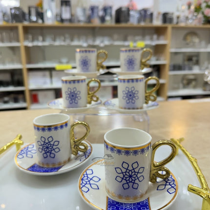 ACR ACR Blue Sky Espressoset 12 Delig | 6 Persoons