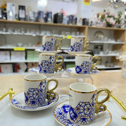 ACR ACR Blue Sky Espressoset 12 Delig | 6 Persoons