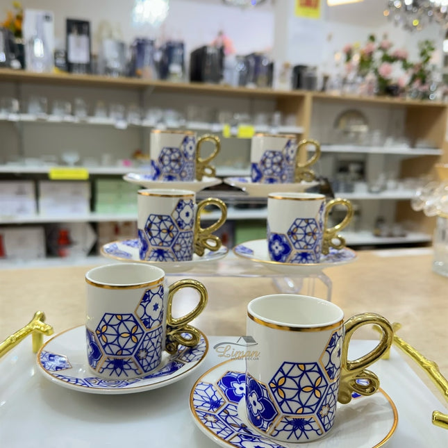 ACR ACR Blue Sky Espressoset 12 Delig | 6 Persoons