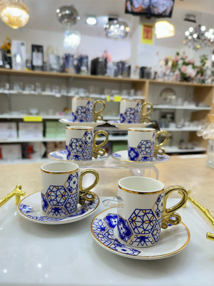 ACR ACR Blue Sky Espressoset 12 Delig | 6 Persoons