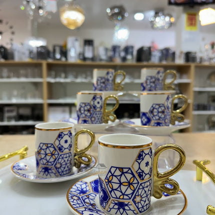 ACR ACR Blue Sky Espressoset 12 Delig | 6 Persoons