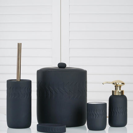 ACR ACR Edith Badkamerset Zwart 5 Delig