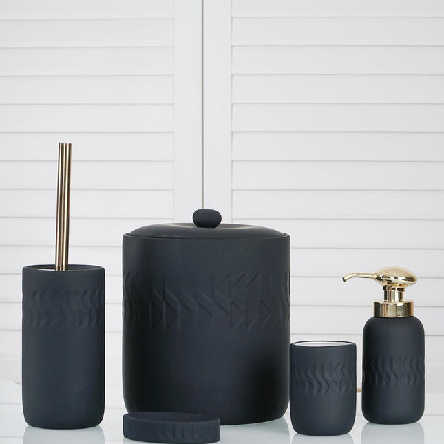 ACR ACR Edith Badkamerset Zwart 5 Delig