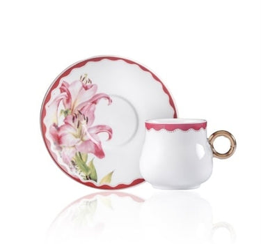 ACR Acr Estela  Espressoset 12-Delig | 6-Persoons Roze