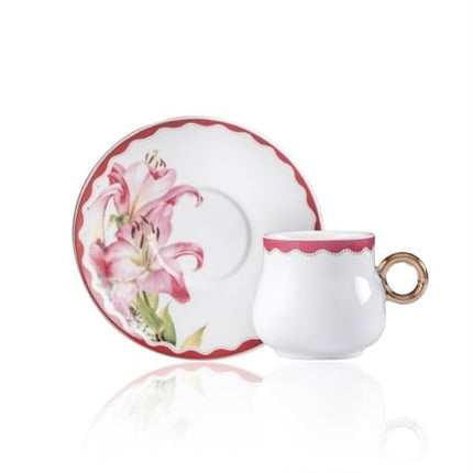 ACR Acr Estela  Espressoset 12-Delig | 6-Persoons Roze