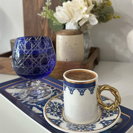 ACR ACR Francesca Espressoset 5 Delig | 2 Persoons Blauw