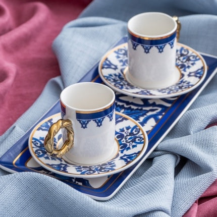 ACR ACR Francesca Espressoset 5 Delig | 2 Persoons Blauw