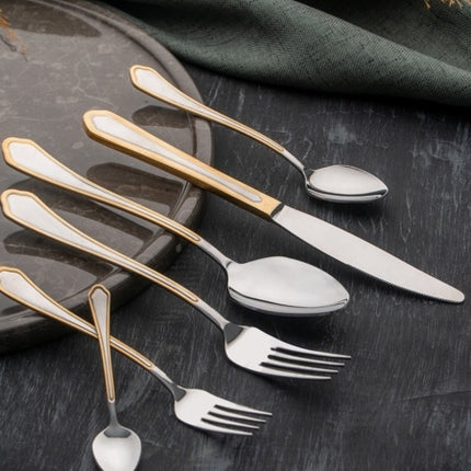 ACR ACR Glory Bestekset 6-Persoons | 36 Delig - Goud