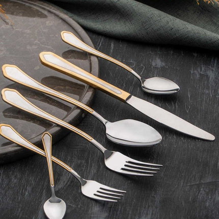 ACR ACR Glory Bestekset 72 Delig | 12 Persoons Zilver / Gold