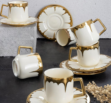 ACR ACR Gold Road Espressoset 12 Delig | 6 Persoons