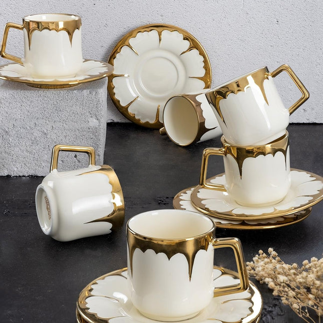 ACR ACR Gold Road Espressoset 12 Delig | 6 Persoons