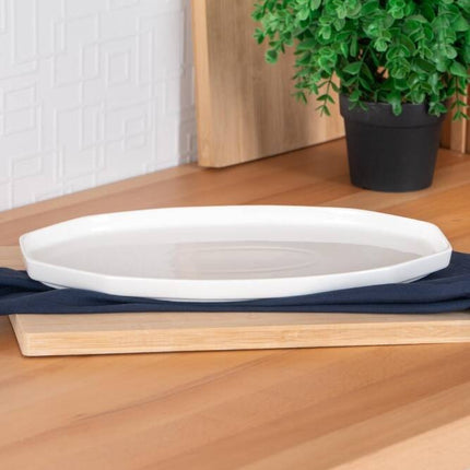 ACR ACR Hexagon Art Oval Serveerbord - 32 cm