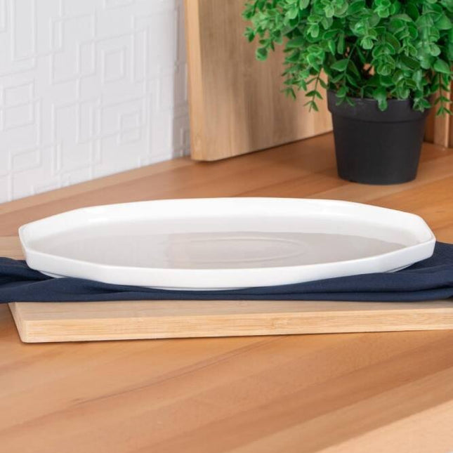 ACR ACR Hexagon Art Oval Serveerbord - 32 cm