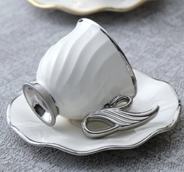 ACR ACR Jade Espressoset 12 Delig | 6 Persoons Zilver