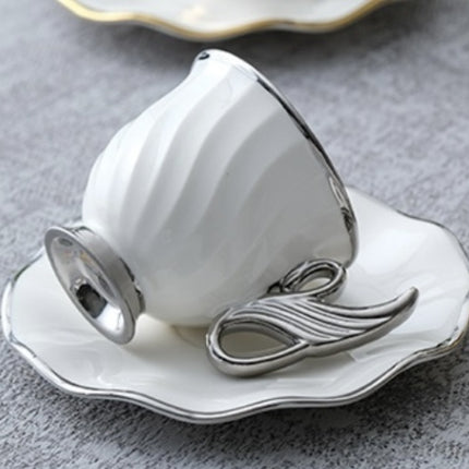 ACR ACR Jade Espressoset 12 Delig | 6 Persoons Zilver