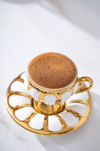 ACR ACR Karıus Espressoset 12 Delig | 6 Persoons - Gold