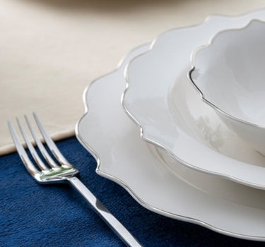 ACR ACR Karmen Servies set 24 Delig | 6 Persoons Zilver