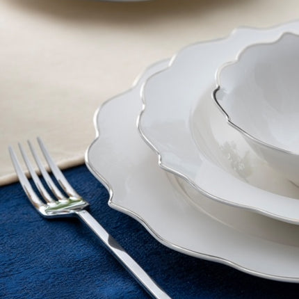 ACR ACR Karmen Servies set 24 Delig | 6 Persoons Zilver