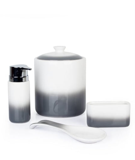 ACR ACR Keramiek Toilet Set Grijs 4 Delig