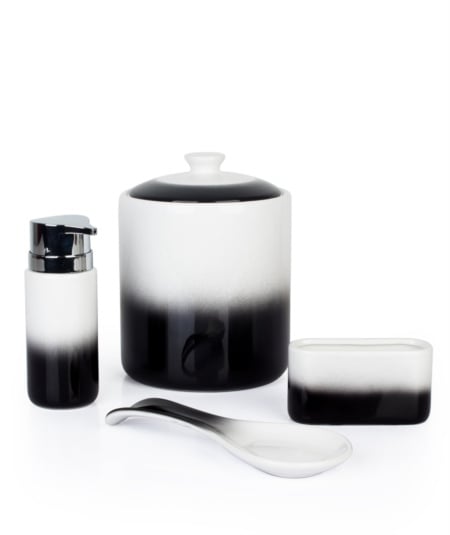 ACR ACR Keramiek Toilet Set Zwart 4 Delig