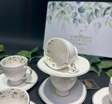 ACR ACR Leonas Espressoset 12 Delig | 6 Persoons