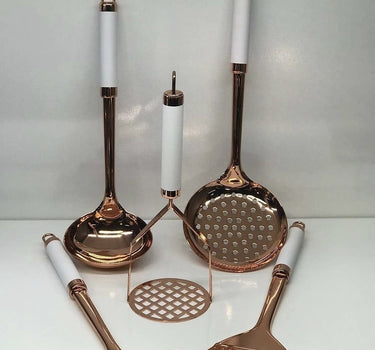 ACR ACR MATRICA 5 DELIG KEUKENGEREISET WIT / BRONS MET HANGER