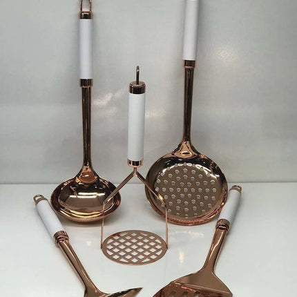 ACR ACR MATRICA 5 DELIG KEUKENGEREISET WIT / BRONS MET HANGER