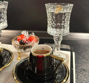 ACR ACR Mayla Espressoset 12 Delig | 6 Persoons Zwart