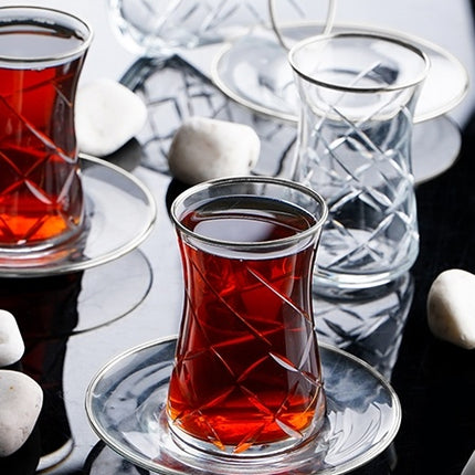 ACR Acr Mihriban Theeset 12 Delig | 6 Persoons Zilver