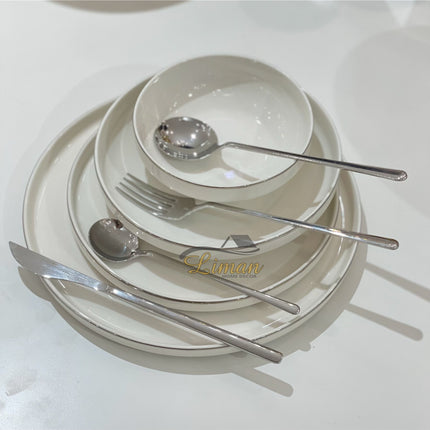 ACR ACR Milano Bestekset 36 Delig | 6 Persoons Zilver