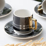 ACR ACR Mira Espressoset 12 Delig | 6 Persoons  Zwart