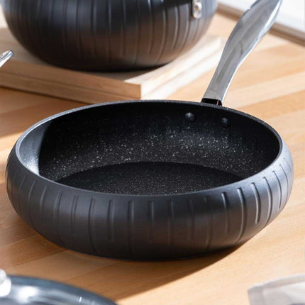 ACR ACR Moretti Pannenset 7 Delig Zwart - Zilver