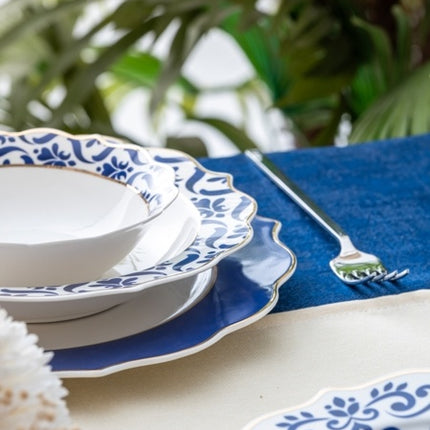 ACR ACR Nancy Servies set 24 Delig | 6 Persoons Blauw