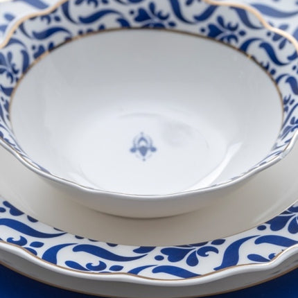 ACR ACR Nancy Servies set 24 Delig | 6 Persoons Blauw