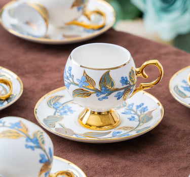 ACR ACR Olivette Espressoset 12 Delig | 6 Persoons Blauw