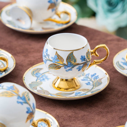 ACR ACR Olivette Espressoset 12 Delig | 6 Persoons Blauw