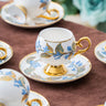 ACR ACR Olivette Espressoset 12 Delig | 6 Persoons Blauw