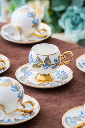 ACR ACR Olivette Espressoset 12 Delig | 6 Persoons Blauw