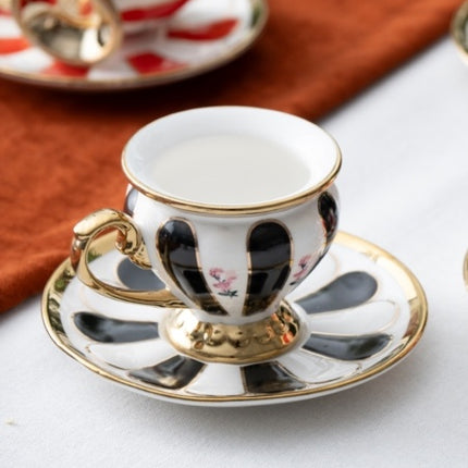 ACR ACR Scarlet Espressoset 12 Delig | 6 Persoons Zwart