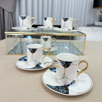 ACR ACR Seosan Star Zwart  Espressoset 12 Delig | 6 Persoons