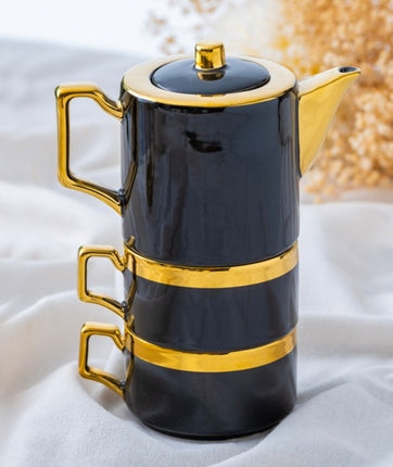 ACR ACR STELLA KOFFIESET 3 DELIG ZWART