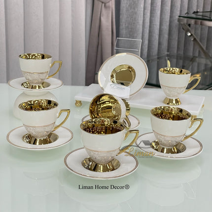 ACR ACR Swan Espressoset 12 Delig | 6 Persoons